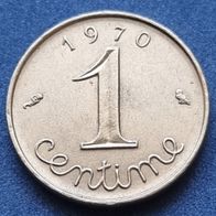 12570(10) 1 Centime (Frankreich) 1970 in ss ............... * * * Berlin-coins * * *