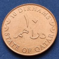 15017(11) 10 Dirhams (Katar) 2006 in UNC ......... von * * * Berlin-coins * * *