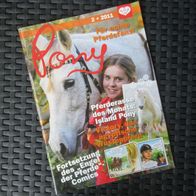 NEU Zeitschrift Pony für echte Pferdefans 02/2011 Poster 80x57 Pferderassen Club