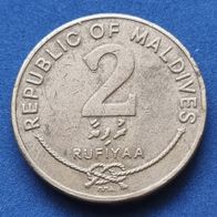 13244(6) 2 Rufiyaa (Malediven) 1995 in ss ................ * * * Berlin-coins * * *