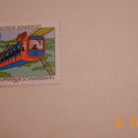 1 Briefmarke Bundesrepublik Deutschland- 75 Jahre Wuppertaler Schwebebahn * *