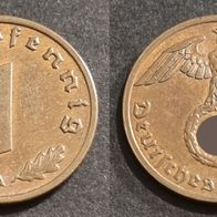 1535(7) 1 Reichspfennig (3. Reich) 1938/ A in vz .... von * * * Berlin-coins * * *
