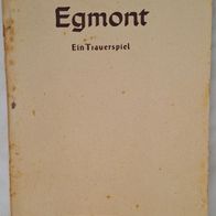 Egmont" Trauerspiel v. Goethe / Reclam Ausgabe 1954 ! DDR Büchlein