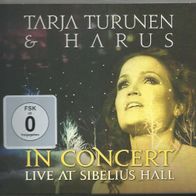 Tarja Turunen & Harus " In Concert - Live At Sibelius Hall " CD (2011, Digipak)