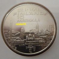 Finnland 10 Markkaa 1971 Leichtathletik-EM Helsinki/ Silber / vz-Stgl.