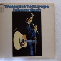 Johnny Cash - Welcome To Europe, LP CBS 1975
