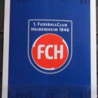 Bild 287 " 1. FC Heidenheim Emblem / 2. Bundesliga "