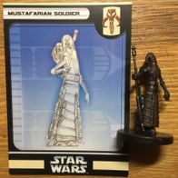 Star Wars Miniatures, Bounty Hunters #42 Mustafarian Soldier (mit Karte)