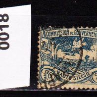 K098 - Deutsche Abstimmungsgebiete - Oberschlesien - Mi. Nr. 18 (2) o