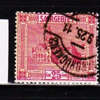 K119 - Deutsche Abstimmungsgebiete - Saargebiet - Mi. Nr. 99 + 100 + 113  o