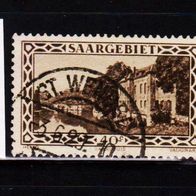 K121 - Deutsche Abstimmungsgebiete - Saargebiet - Mi. Nr. 99 + 113 + 114  o