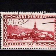 K125 - Deutsche Abstimmungsgebiete - Saargebiet - Mi. Nr. 100 + 114 + 143 o