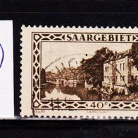 K126 - Deutsche Abstimmungsgebiete - Saargebiet - Mi. Nr. 110 + 113 + 114 o