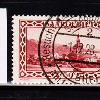 K131 - Deutsche Abstimmungsgebiete - Saargebiet - Mi. Nr. 113 + 114 + 118 o