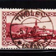 K139 - Deutsche Abstimmungsgebiete - Saargebiet - Mi. Nr. 114 (2-fach) + 143 o