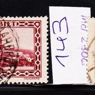 K140 - Deutsche Abstimmungsgebiete - Saargebiet - Mi. Nr. 114 + 143 o