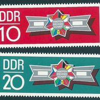 DDR, 1970, Michel-Nr. 1615-1616, * *postfrisch