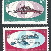 DDR, 1971, Michel-Nr. 1653-1654, * *postfrisch