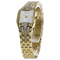 CD-04G Damen Uhr, Armbanduhr, Markenuhr vergoldet mit Strass ARETE* NEU *