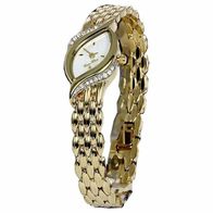 CD-05G Damen Uhr, Armbanduhr, vergoldet mit Strass * NEU * Artemis Carpe Diem