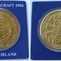 2006, FIFA Fußball-Weltmeisterschaft Deutschland-ein Satz mit einer Medaille