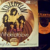 Led Zeppelin - 7" Whole lotta love ´69 ATL 70409 - Topzustand !