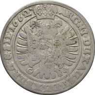 Österreich Schlesien 15 Kreuzer 1662 Breslau "LEOPOLD I." (1657-1705)