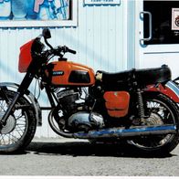 Kawasaki Motorrad Oldtimer - Schmuckblatt 44.2