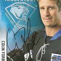 Colin Forbes - AK ERC Ingolstadt 10/11 - Ex Adler Mannheim