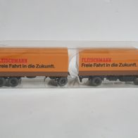 Wiking #573 MAN Pritschen-Lastzug Sondermodell Fleischmann / / TOPP!!