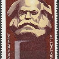 DDR Michel 1706 Postfrisch * * - Einweihung des Karl-Marx-Monuments