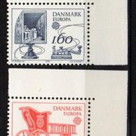 Cept postfrisch 1979 Dänemark 686-87