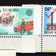 Cept postfrisch 1979 Belgien 1982-83