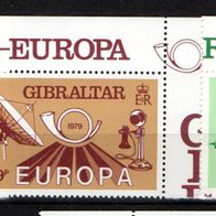 Cept postfrisch 1979 Gibraltar 392-94