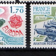 Cept postfrisch 1979 Frankreich 2148-49