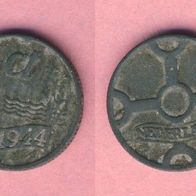Niederlande 1 Cent 1944 Zink