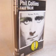 MC-Kassette / Phil Collins - Face Value, Atlantic Records 1981