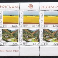 Cept postfrisch 1977 Portugal Block 20