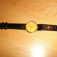 BEL-1 Armbanduhr, Damen Uhr, BELLUX , The Sun Diamond,23K Electro Plated
