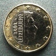 1 Euro - Luxemburg - 2002