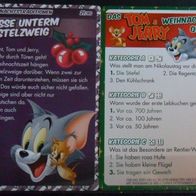 Karte 21 " Tom & Jerry / Küsse unterm Mistelzweig "