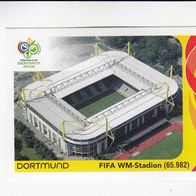 Panini Fussball WM 2006 Dortmund Stadion Nr 9