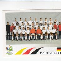 Panini Fussball WM 2006 Mannschaftsbild Deutschland Nr 17