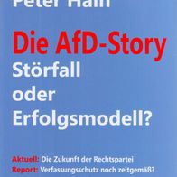Buch - Peter Hain - Die AfD-Story: Störfall oder Erfolgsmodell? (NEU & OVP)