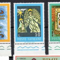 Vatikan postfrisch Michel Nr. 635-39