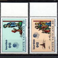 Vatikan postfrisch Michel Nr. 785-88