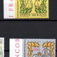 Vatikan postfrisch Michel Nr. 803-804
