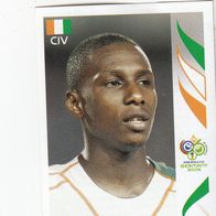 Panini Fussball WM 2006 Gilles Yapi Yapo Elfenbeinküste Nr 201