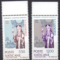 Vatikan postfrisch Michel Nr. 846-47