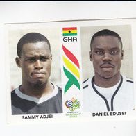 Panini Fussball WM 2006 Sammy Adjei / Daniel Edusei Ghana Nr 313